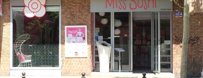 Miss Sushi is one of สถานที่ที่ Ester ถูกใจ.