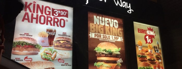 Burger King is one of Orte, die Sergio gefallen.