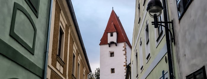 Rabenštejnská věž is one of Budweis.