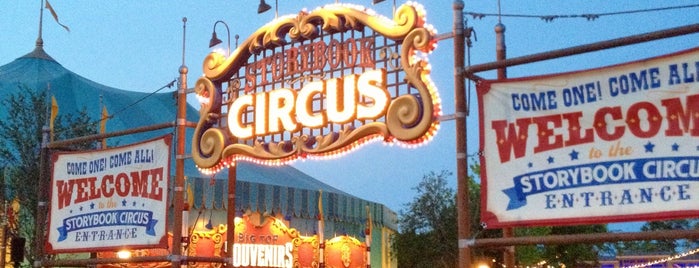 Storybook Circus is one of WdW Magic Kingdom.
