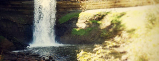 Minnehaha Falls is one of Minneapolis.