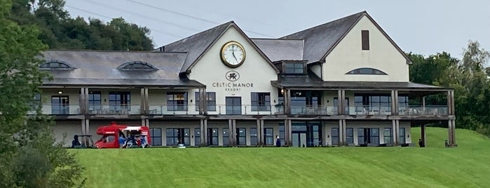 Celtic Manor Resort is one of Nouf's Saved Places.