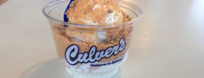 Culver's is one of Lieux qui ont plu à Spencer.