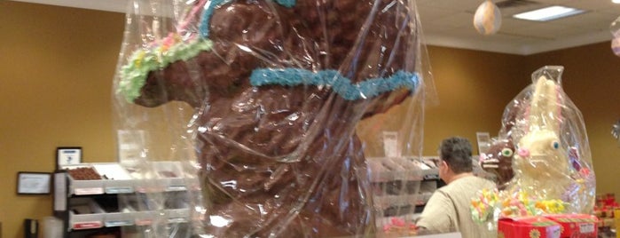 Esther Price Chocolates is one of Noshes and Sips.