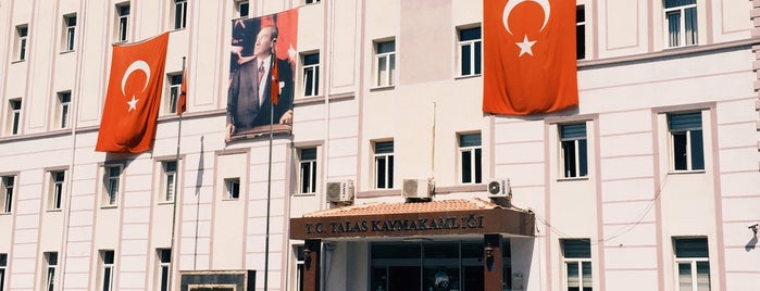 Talas Kaymakamlığı is one of Olga'nın Beğendiği Mekanlar.