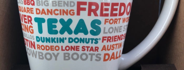 Dunkin' is one of Amarillo.