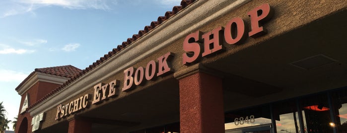 Psychic Eye Book Shops is one of The 11 Best Bookstores in Las Vegas.