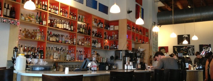 Halcyon Coffee, Bar & Lounge is one of Locais curtidos por Josh.