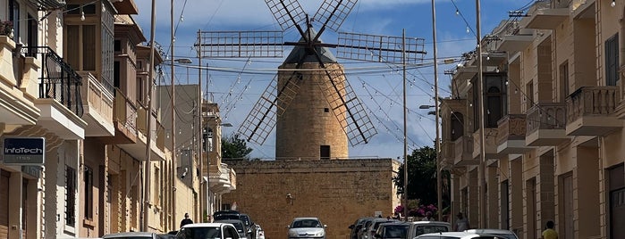 Ta' Kola Windmill is one of Gozo.