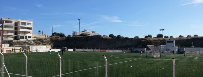 Hersonissos Soccer Field is one of Крит. Херсониссос.