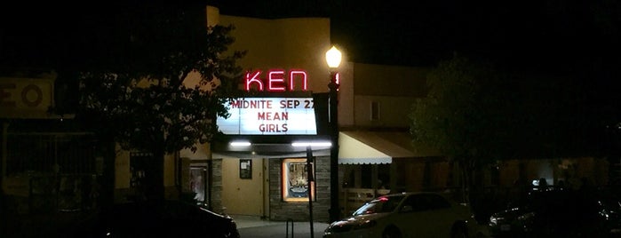 Landmark Theatres Ken Cinema is one of Marcus'un Beğendiği Mekanlar.