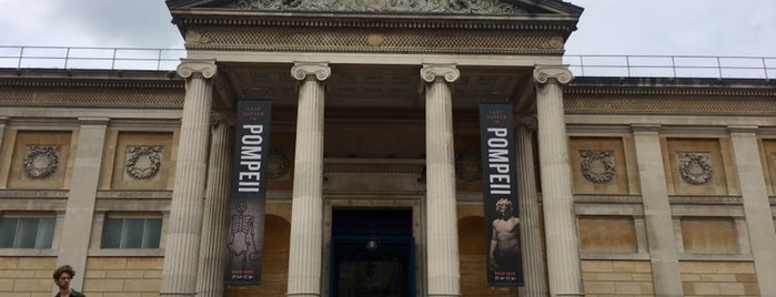 The Ashmolean Museum is one of B : понравившиеся места.