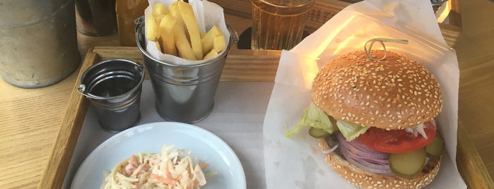 True Burger Bar is one of Alexandra’s Liked Places.