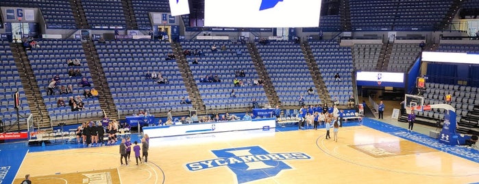 Hulman Center is one of NCAA Division I Basketball Arenas/Venues.