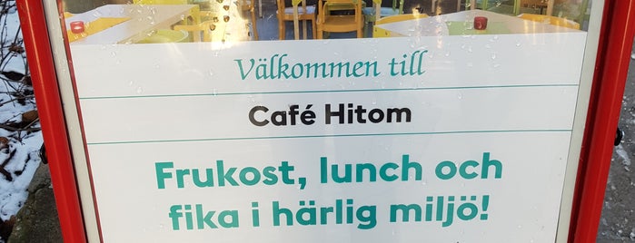 Café Hitom is one of Stockholm med barn.