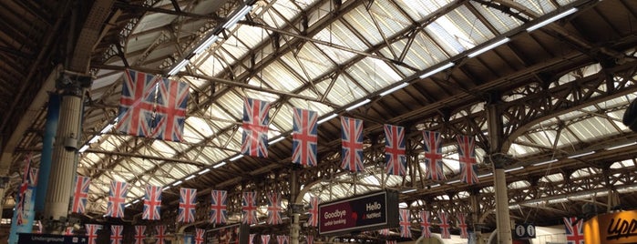 London Victoria Railway Station (VIC) is one of NFL London 2014.