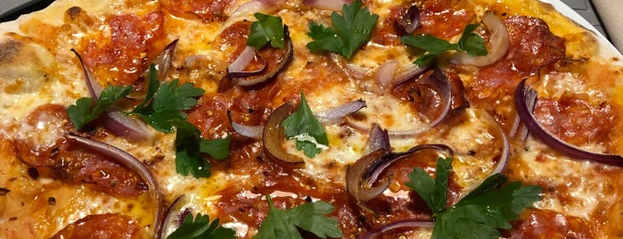 Pizzarium is one of helsinki food.