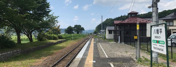Hachimantai Station is one of JR 키타토호쿠지방역 (JR 北東北地方の駅).