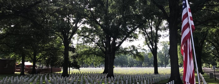 Memphis National Cemetery is one of Civil War History - Western Theater.