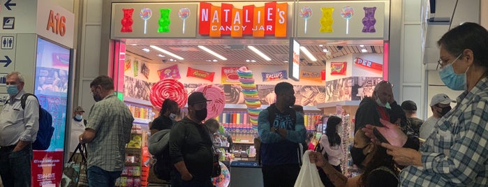 Natalies Candy Jar is one of Candy shops.