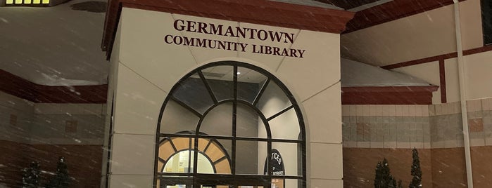 Germantown Community Library is one of Ways to Stay Busy in the Winter.