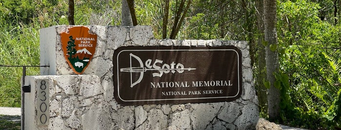 De Soto National Memorial is one of National Parks.