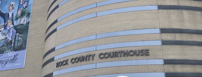 Rock County Courthouse is one of WI.