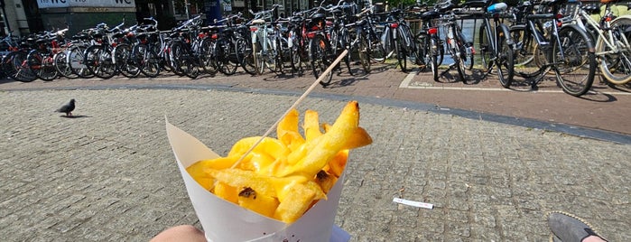 Vlaams Friteshuis Vleminckx is one of Amsterdam to try.