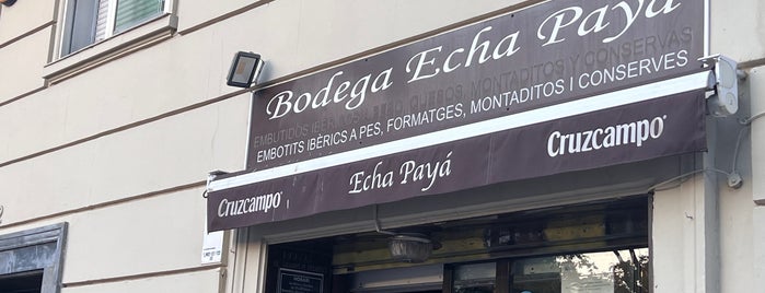 Echa Payá is one of Vinos en Barcelona.