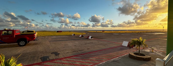 Juancho E. Yrausquin Airport (SAB) is one of Saba Island.