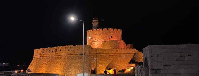 Fortress of Saint Nicholas is one of Rhodes.
