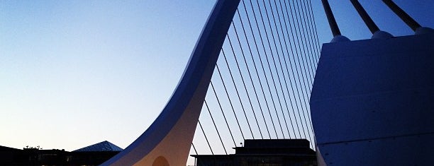 Samuel Beckett Bridge is one of Anywhere in Europe.
