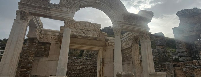Temple of Hadrian is one of Izmir.