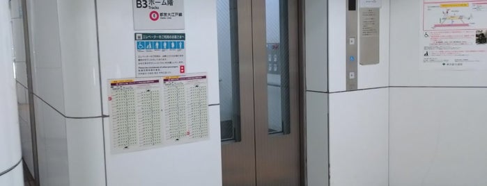都営大江戸線 豊島園駅 (E36) is one of 都営地下鉄 大江戸線.