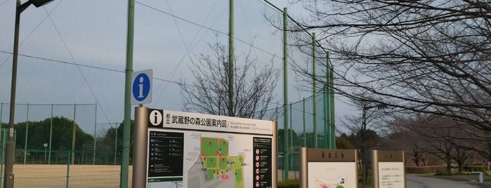 武蔵野の森公園第二駐車場 is one of キャッシュレス決済対応駐車場.
