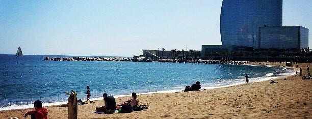 Barceloneta Beach is one of Bårcelønå.