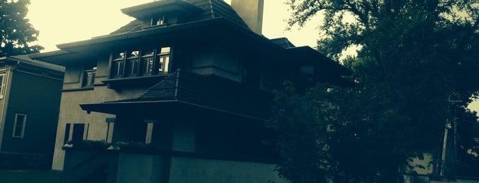 Frank Lloyd Wright Home and Studio is one of Historic America.