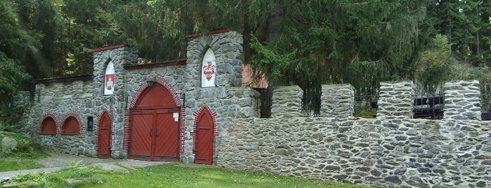 Lesni Divadlo Nýrsko is one of Sumava Bohmerwald Bohemian forest (Czech Republic).