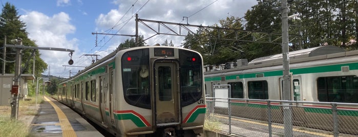 Higashinagahara Station is one of JR 미나미토호쿠지방역 (JR 南東北地方の駅).