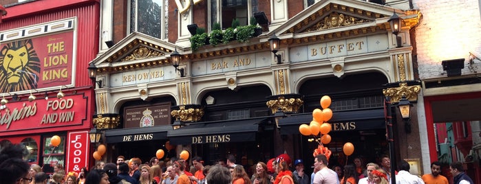 De Hems is one of Best Bars to watch the World Cup 2014 in the UK.