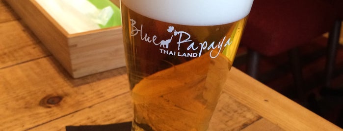 Blue Papaya Thailand is one of Orte, die flying gefallen.