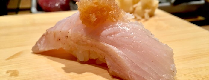 Tanoshi Sushi is one of The 38 Essential New York Restaurants, Winter 2017.
