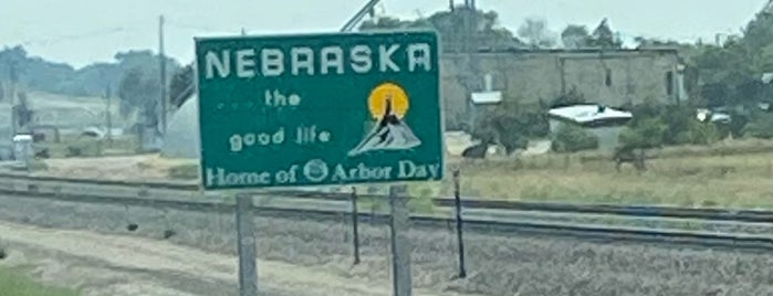 Kansas/Nebraska State Line on US-81 is one of Most visited.