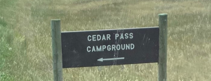 Cedar Pass Campground is one of Interior S Dakota.