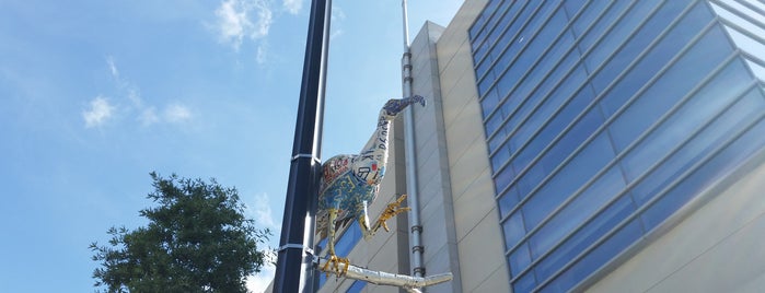 Alphabet Animals: Egret is one of DC Public Art.