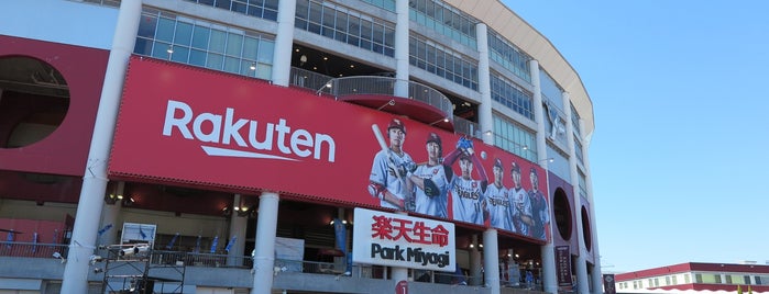 Rakuten Mobile Park Miyagi is one of プロ野球 スタジアム.