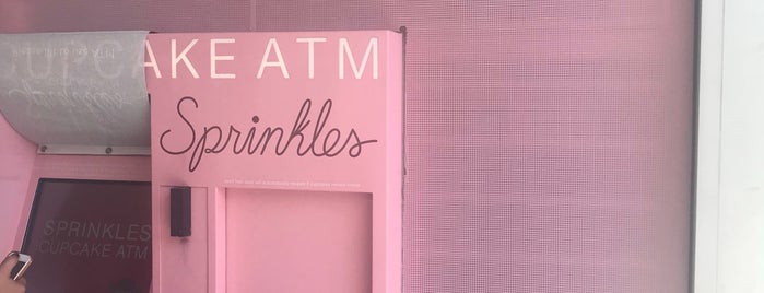 Sprinkles Cupcake ATM at USC is one of LA.
