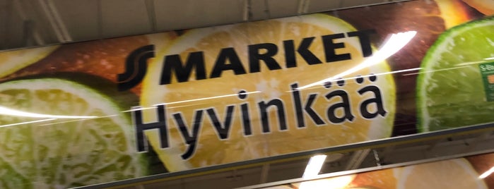 S-market is one of Vaki paikat Hyvinkää.