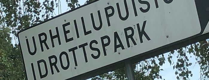Tikkurilan Urheilupuisto is one of Paikkoja....