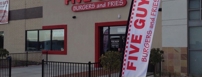 Five Guys is one of Cheyenne Good Places to Go.
